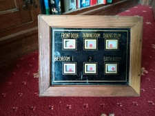 butlers servants bell indicator box  6 windows