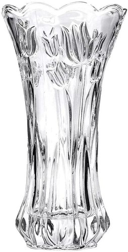 Glass vase tall - vase,