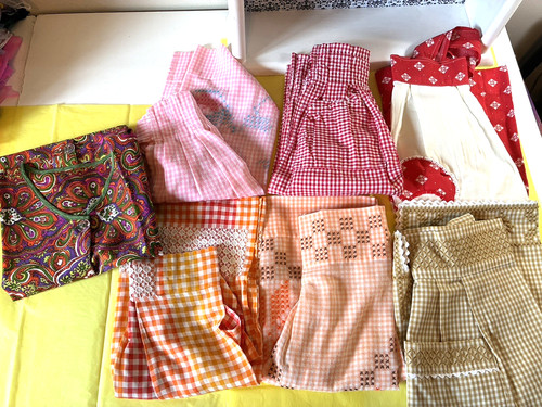 Kitchen vtg half - vtg, aprons