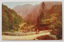 Cambrian Railways - Pass of Aberglaslyn (Portmadoc Stn.) 4018 Official Postcard