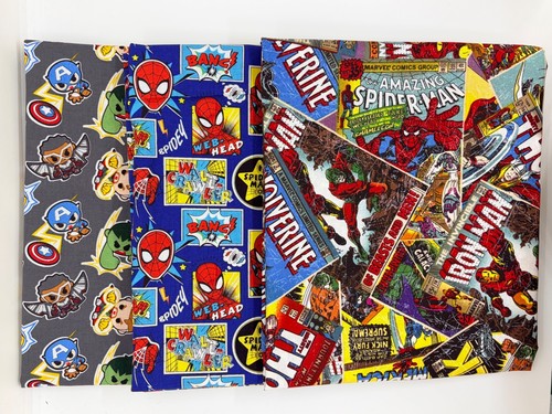 Marvel comic books 100 - 100%, cotton