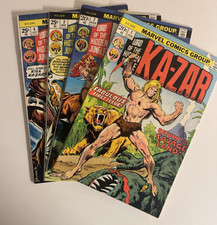 KA-ZAR #1 2 3 4 MARVEL COMICS