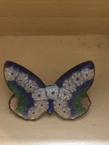 Vintage millefiori butterfly - millefiori,