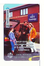 MERCURY PHONECARD £2 FORTE TRAVELODGE HOTEL MOTEL