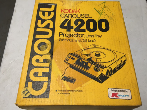 Kodak carousel slide projector - kodak,