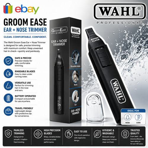 Wahl nasal nose hair trimmer - wahl,