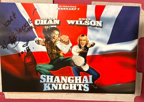Jackie chan signed shanghai - chan,