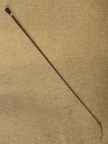 Vintage plaited leather - plaited, long