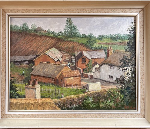 Textured oil board kathleen - on,