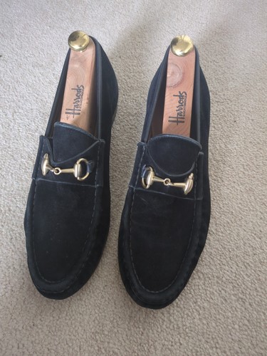 Vintage gucci black - black, suede