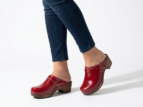 Swedish wooden clogs - wooden,