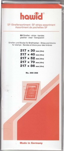 Hawid stamp mount clear - 50,