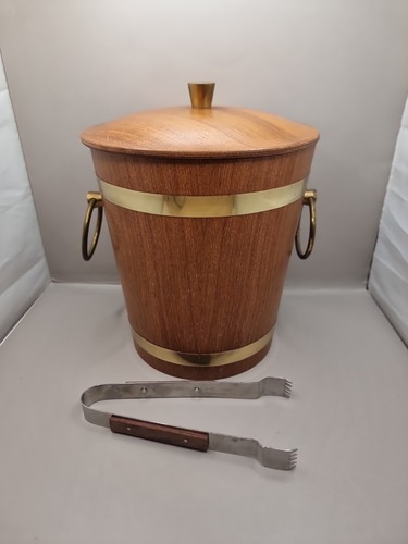 Midcentury teak brass - midcentury, ice