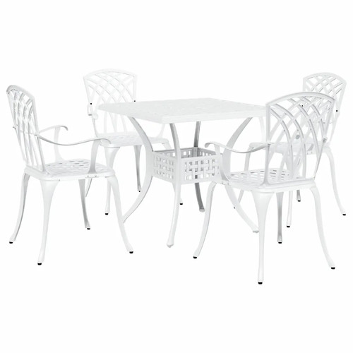 Garden table set cast - set,