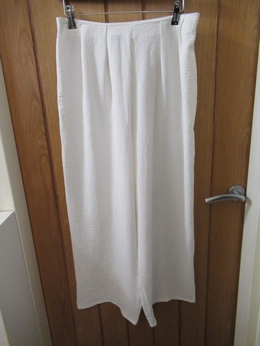 Zara white wide leg - wide,