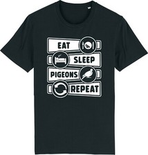 Eat sleep pigeons racing - eat,
