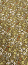 Sanderson "Golden Lily" by William Morris 1990's Upholstery Vtg. Fabric-by Meter