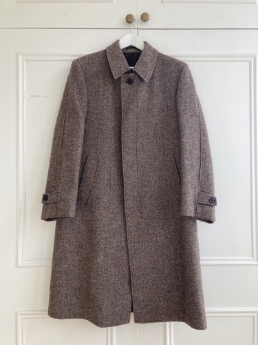Tweed coat - tweed,