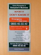 RAILTRACK Railway Memorabilia