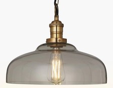 John Lewis Croft Collection Clyde Glass Pendant Ceiling Light {Marked/No Mount)