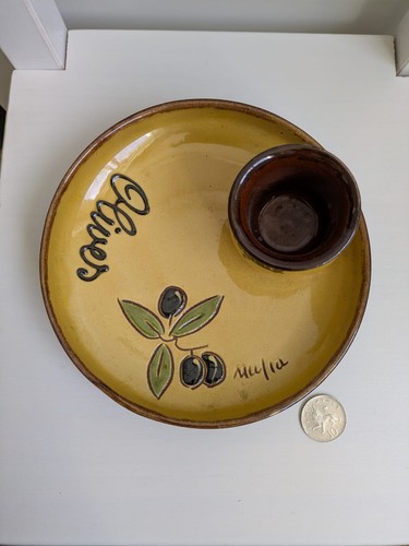 Olive dish serving - dish, ceramic