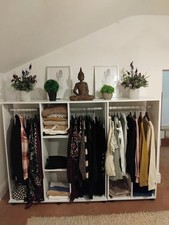 Elegant Open Wardrobe on