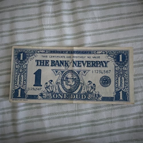 The bank neverpay - bank,