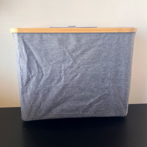 Grey fabric storage - grey,