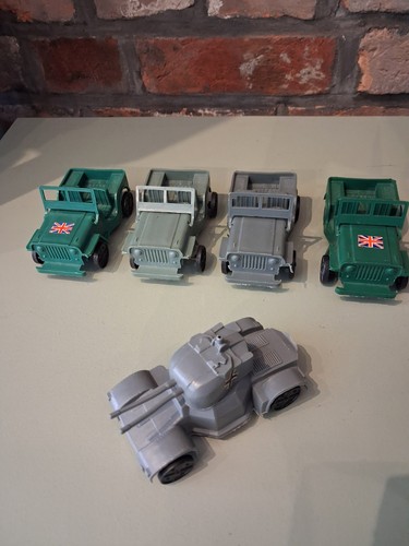 Vintage plastic army - plastic,