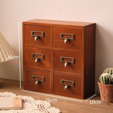Library Card Catalog Cabinet