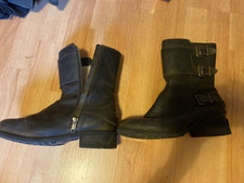 UGG dark brown leather