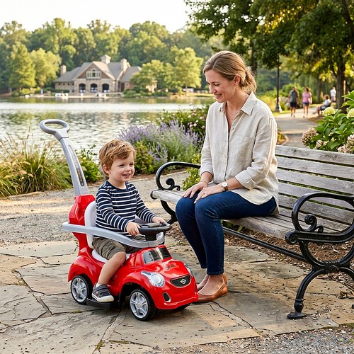 Kids ride car - car, 4-wheels