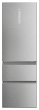 Haier HTW5618ENMG 3 Door Fridge Freezer Frost Free Stainless Steel