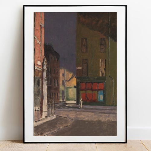 Art print sickert maple - print,