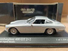 Minichamps 1:43 Lamborghini 400 GT 2+2 Silver Grigio Argento Metallic