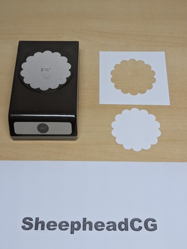 Stampin scalloped circle - stampin', up!