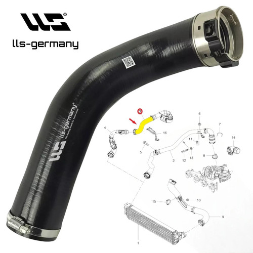 144603389r charge air hose for - charge,