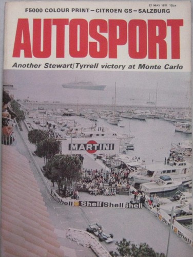 Autosport magazine may 1971 - magazine,