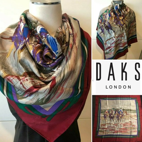 Daks deep red silk - daks, jacquard