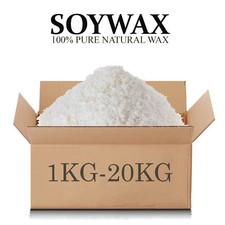 100G- 50KG 100% Pure Soy Wax/Soya Candle Making Wax Natural Flakes Clean Burning