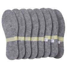 SHOE INSOLES WINTER FELT BOOTS INNER SOLES MENS LADIES ALL SIZES WARM THICK