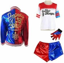 Harley Quinn Fancy Dress Outfit Size Medium