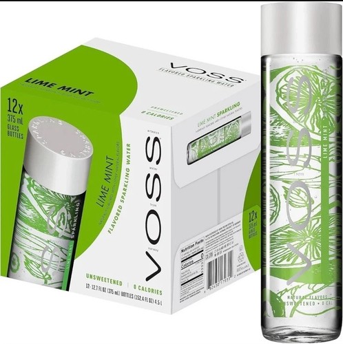 Voss lime mint flavoured - lime,