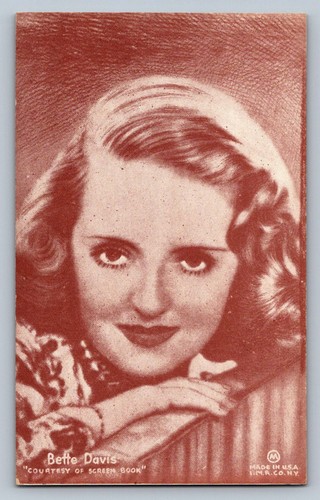 Postcard mutoscope actress - postcard,