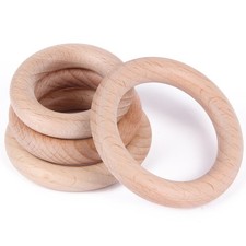 Natural Wooden Linking Rings