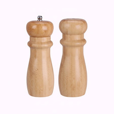 Salt & Pepper Mills 2PC Bamboo