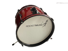 16” Bass Drum Kick Drum Red