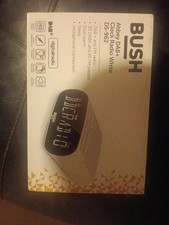 Bush Abbey DAB+/FM Clock Radio - White 