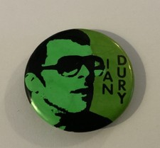 Vintage Ian Drury Button Badge. P14 114