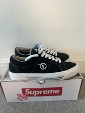 Size 8 - VANS Supreme x Sid Pro Black